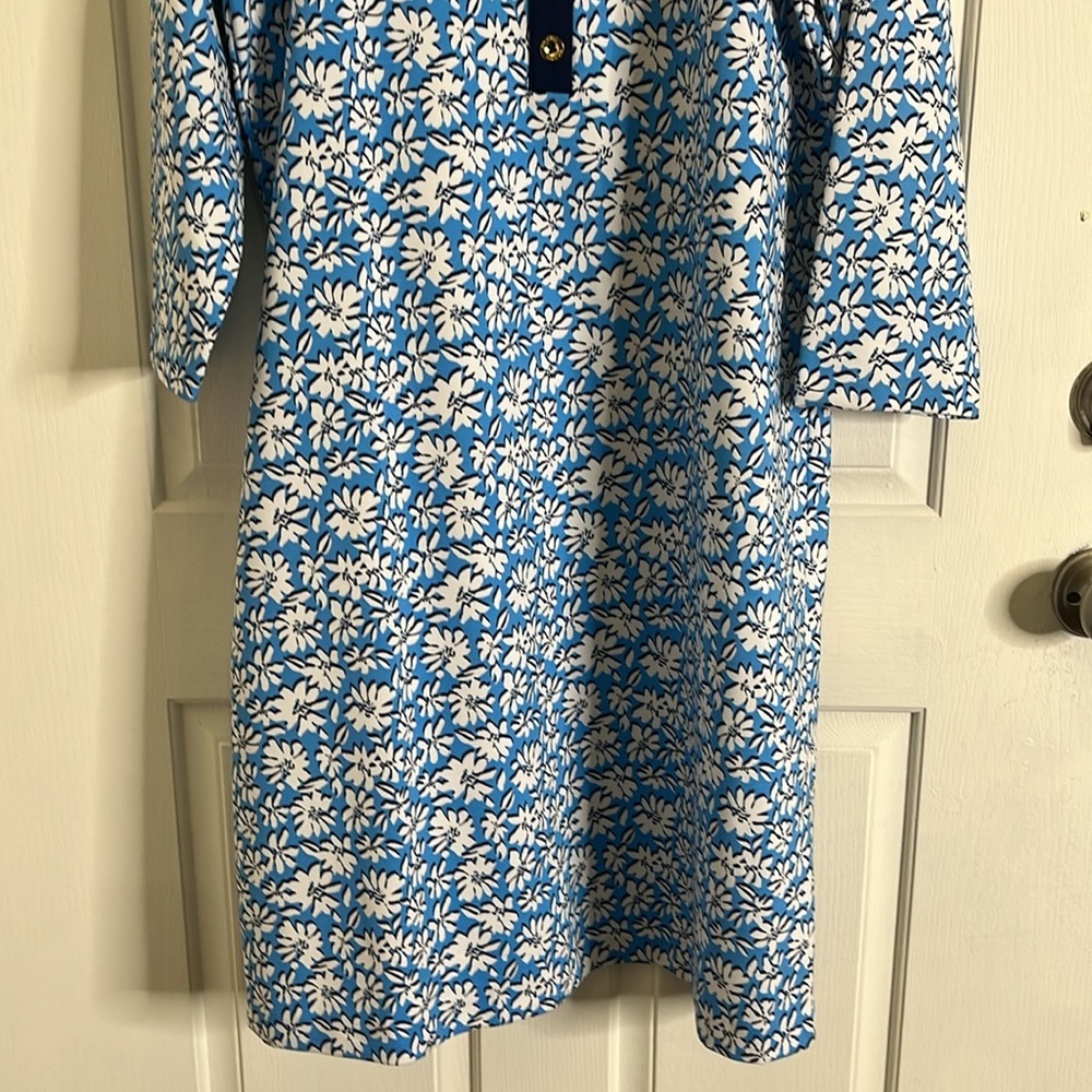 Lilly Pulitzer Women's Ainslee 3/4 Sleeve Dress size XL Preppy Country Club - Picture 6 of 15